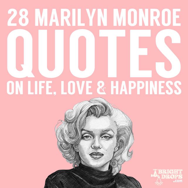 Marilyn Monroe Quotes About Love And Relationships Images & Pictures ...