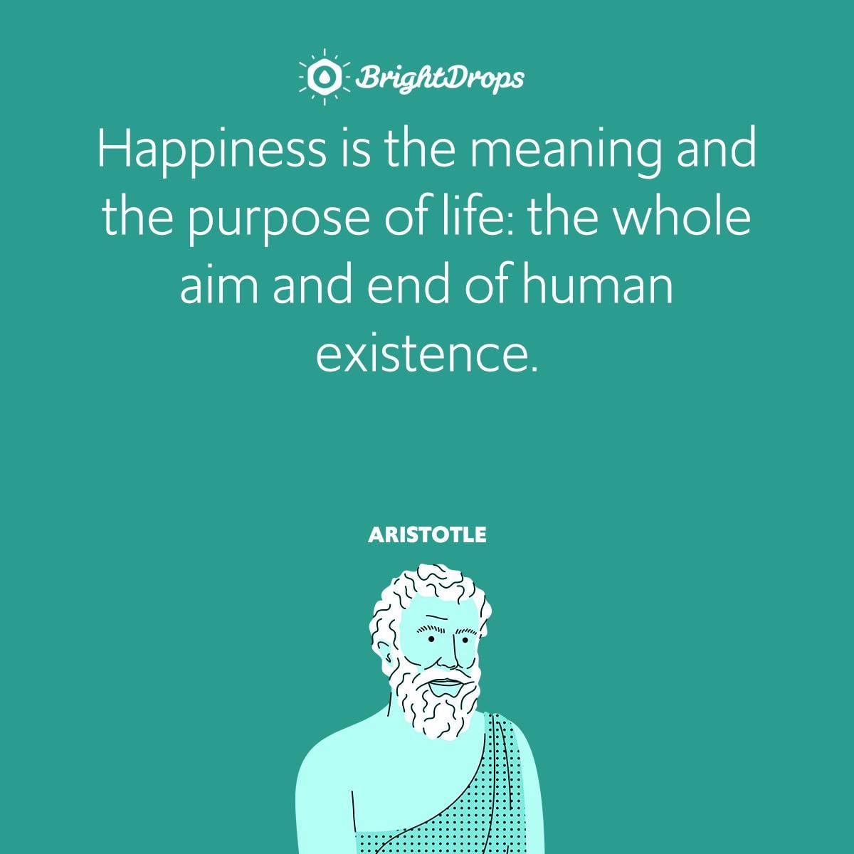 aristotle quotes happiness