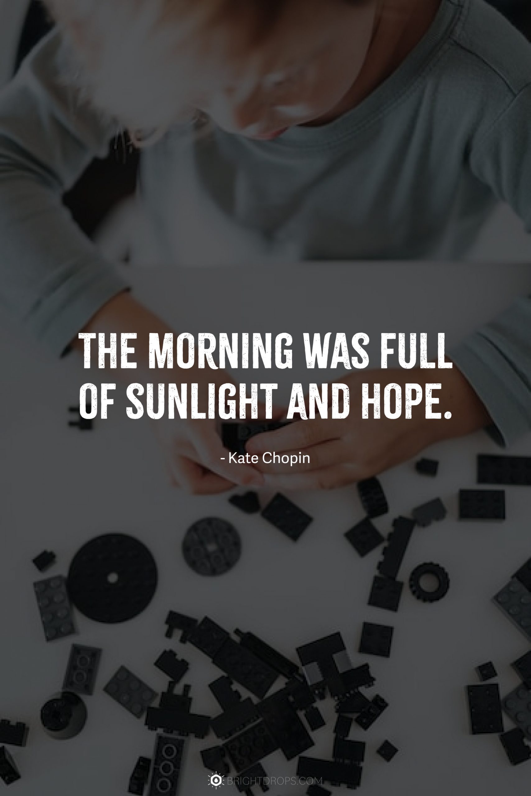 The morning was full of sunlight and hope.