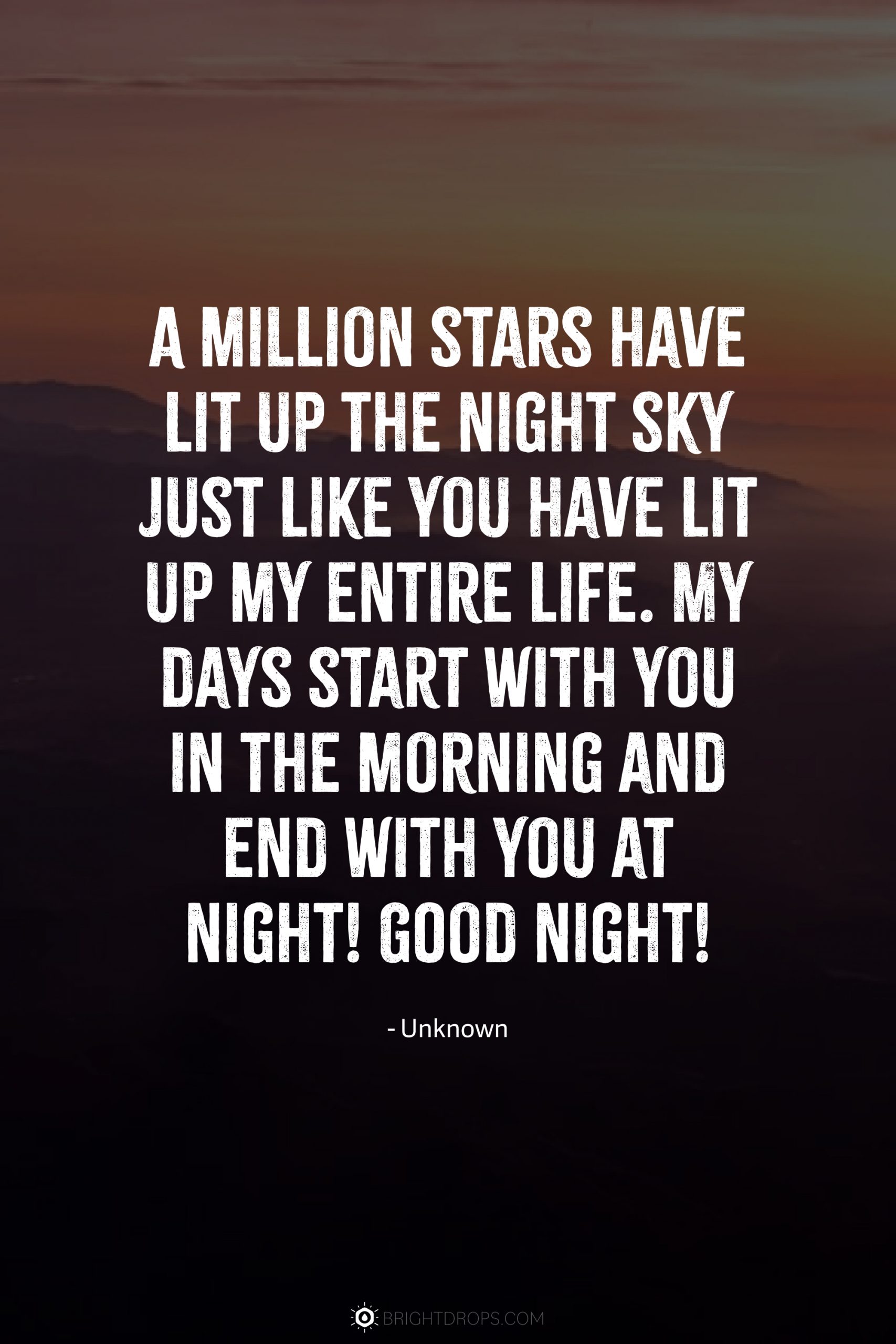 223 Positive Good Night Quotes That Don't Suck Bright Drops