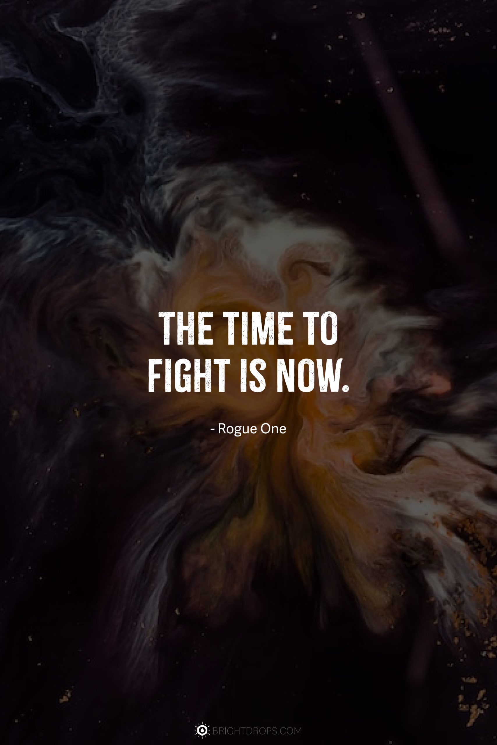The time to fight is now.
